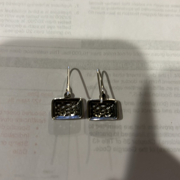 EUC- Sterling earrings, I believe they are Brighton must not positive. - Picture 5 of 5